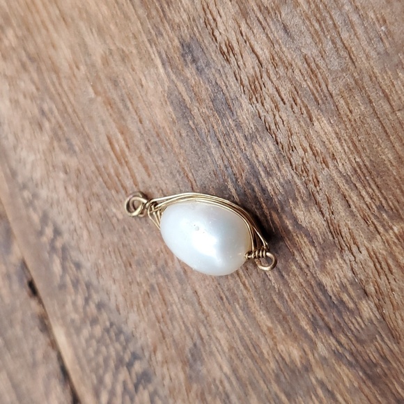Victorian‎ nights pearl pendant - Picture 2 of 2